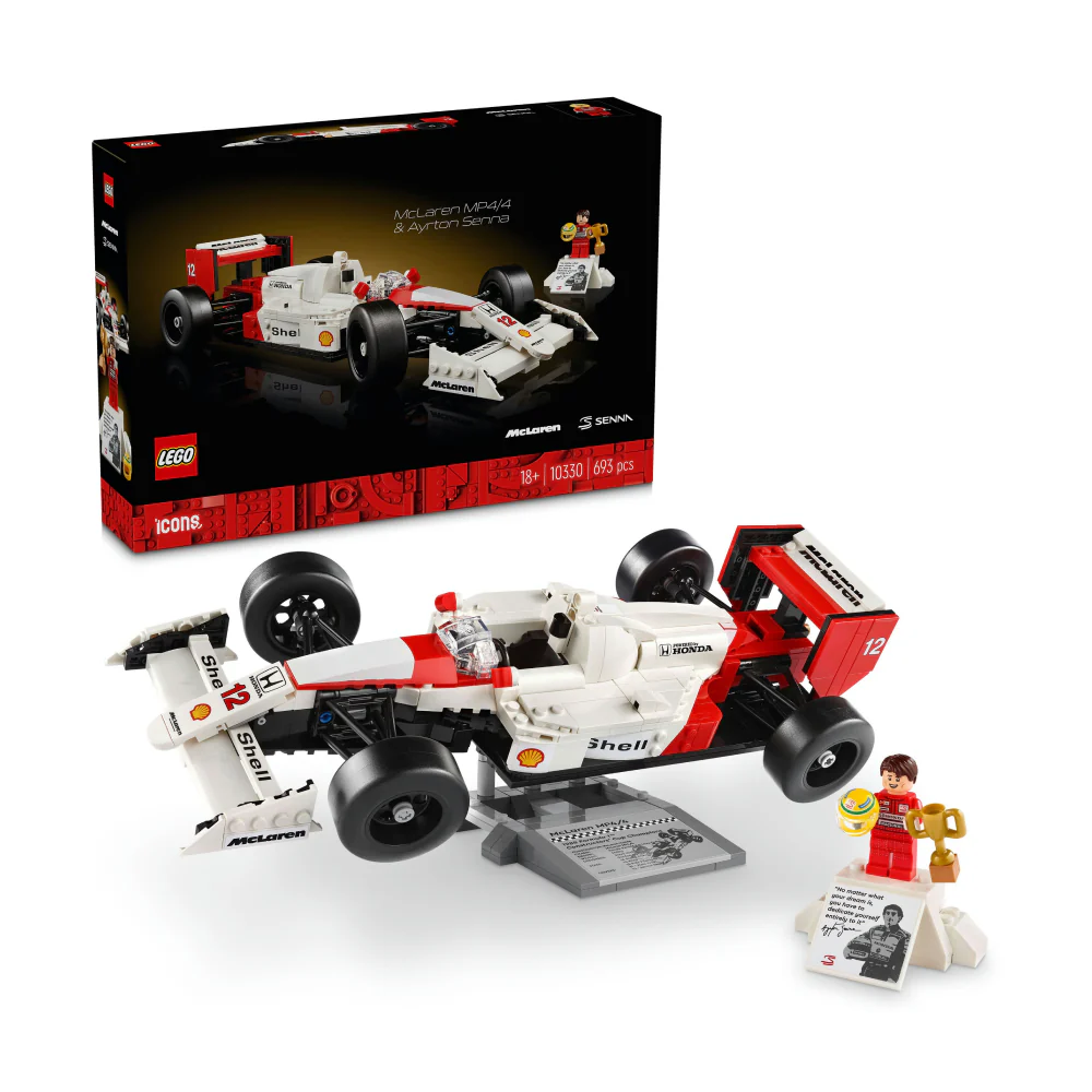 Lego Icons McLaren F1 MP4/4 & Ayrton Senna 10330 - Image 5