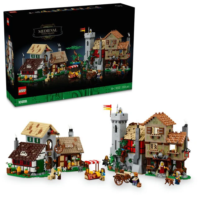 Lego Icons Medieval Town Square 10332 - Image 2