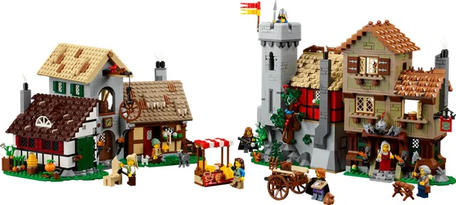 Lego Icons Medieval Town Square 10332 - Image 3