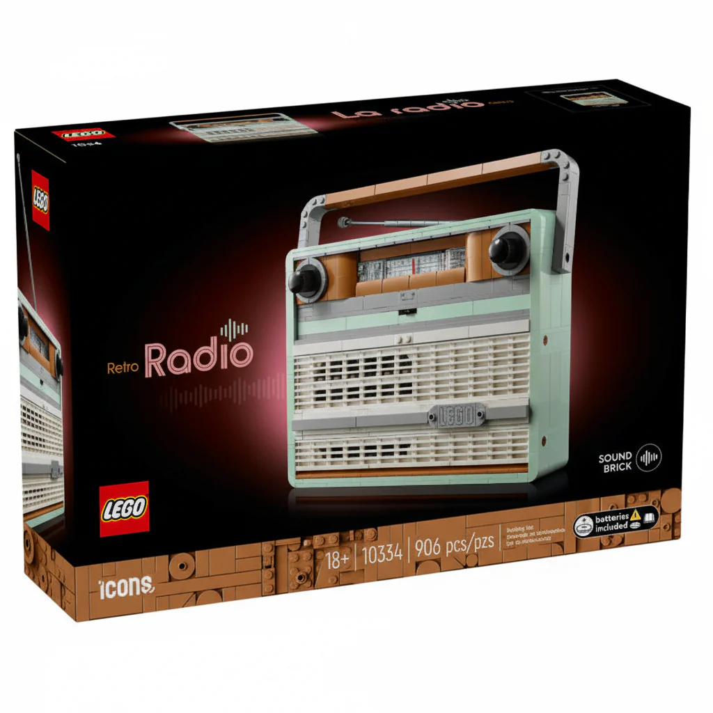 Lego Icons Retro Radio 10334