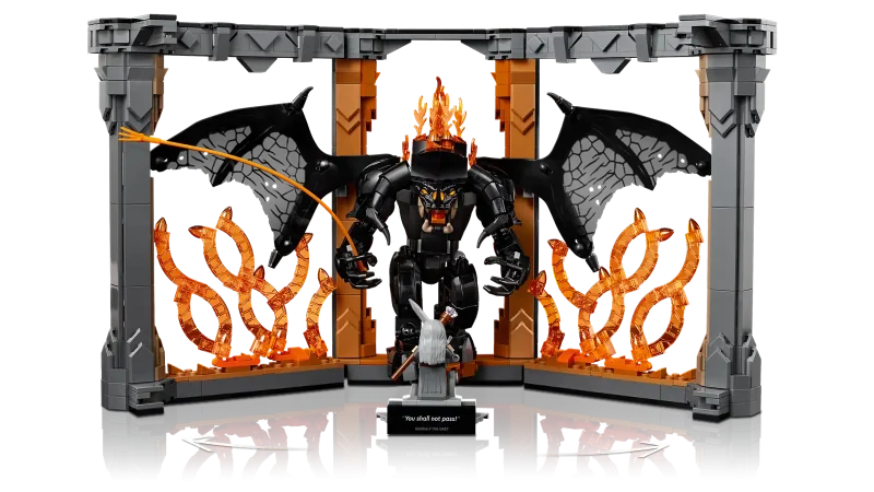 Lego Icons The Lord of the Rings: Balrog Book Nook 10367 - Image 3