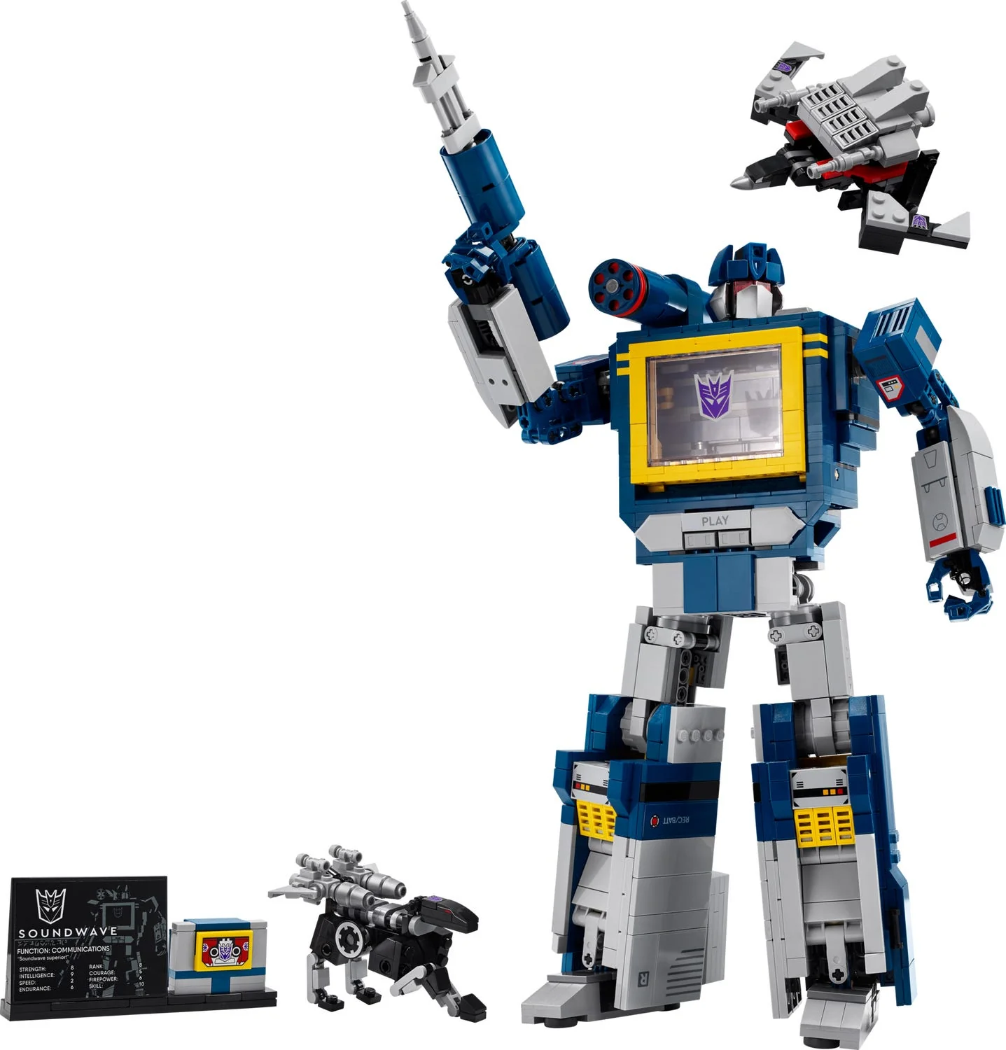Lego Icons Transformers Soundwave 10358 - Image 2
