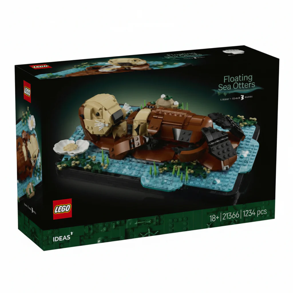 Lego Ideas Floating Sea Otters 21366