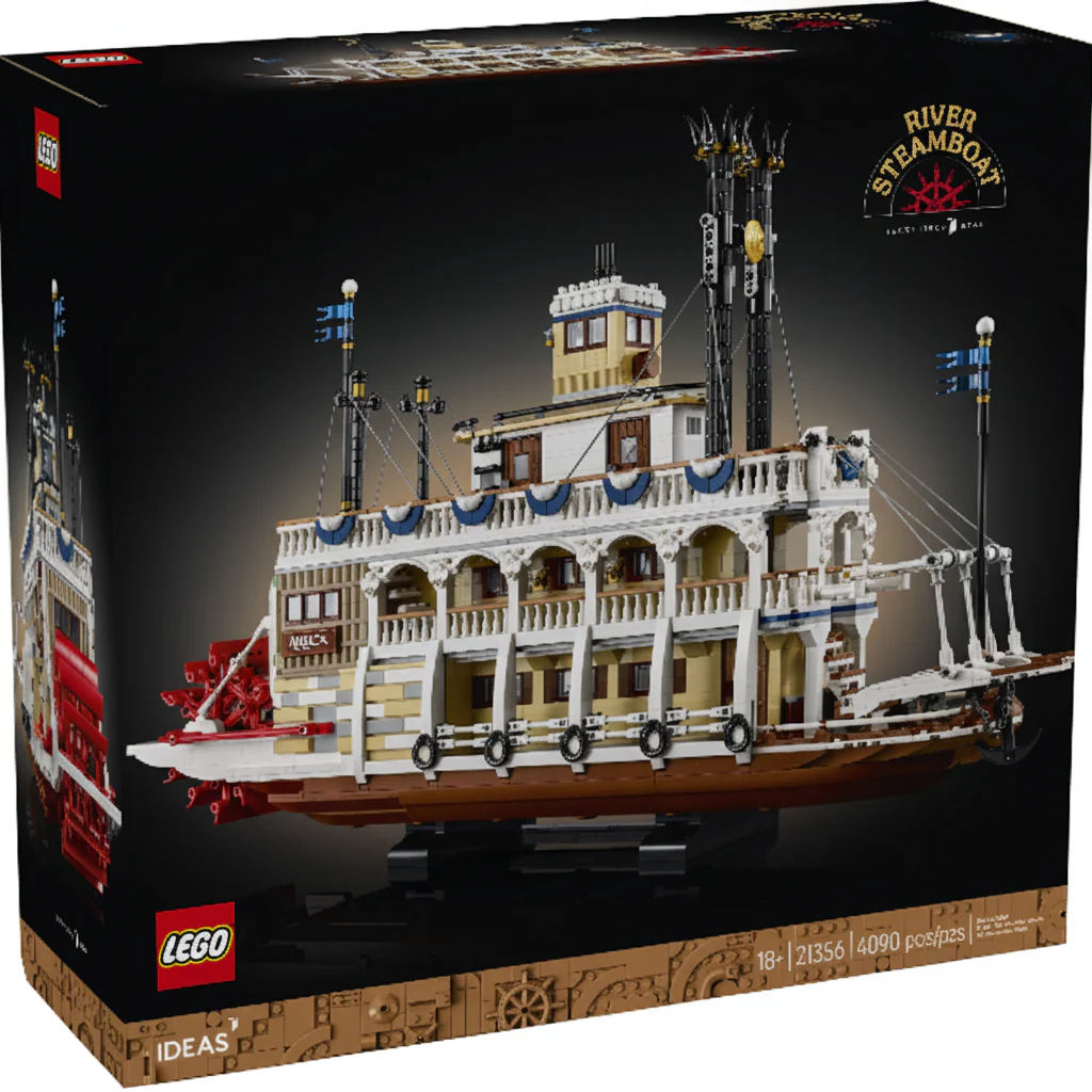 Lego Ideas River Steamboat 21356