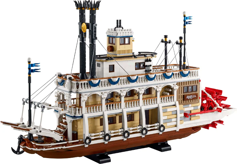 Lego Ideas River Steamboat 21356 - Image 2