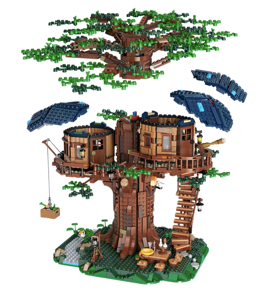 Lego Ideas Tree House 21318 - Image 4