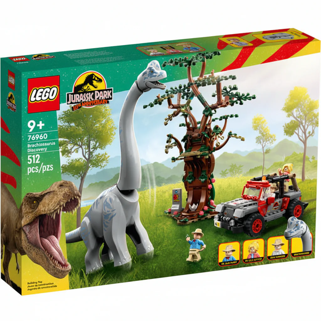 Lego Jurassic World Brachiosaurus Discovery 76960