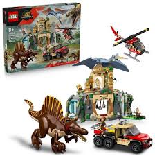 Lego Jurassic World Spinosaurus & Quetzalcoatlus Air Mission 76976 - Image 2