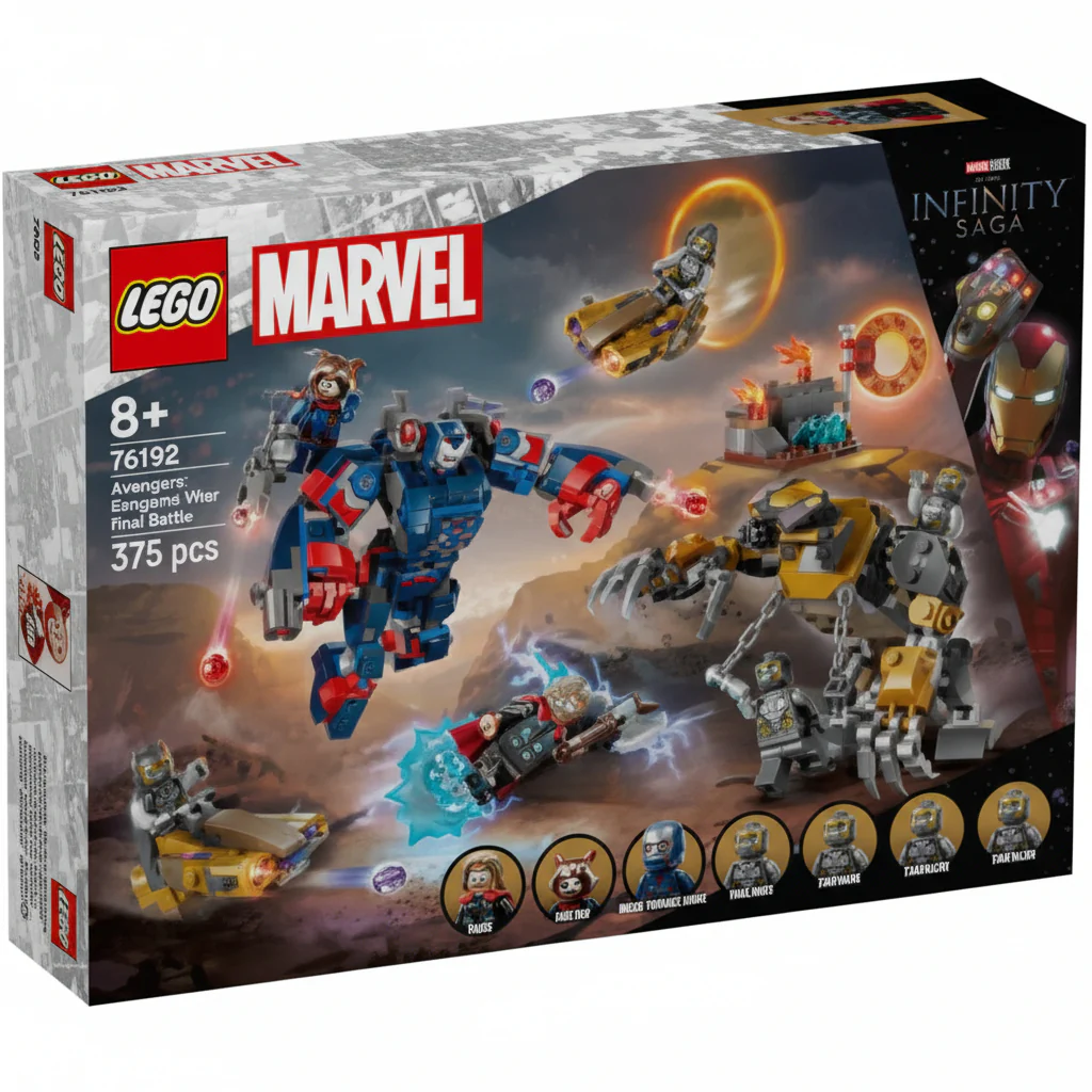 Lego Marvel Endgame Thor VS Chitauri 76322