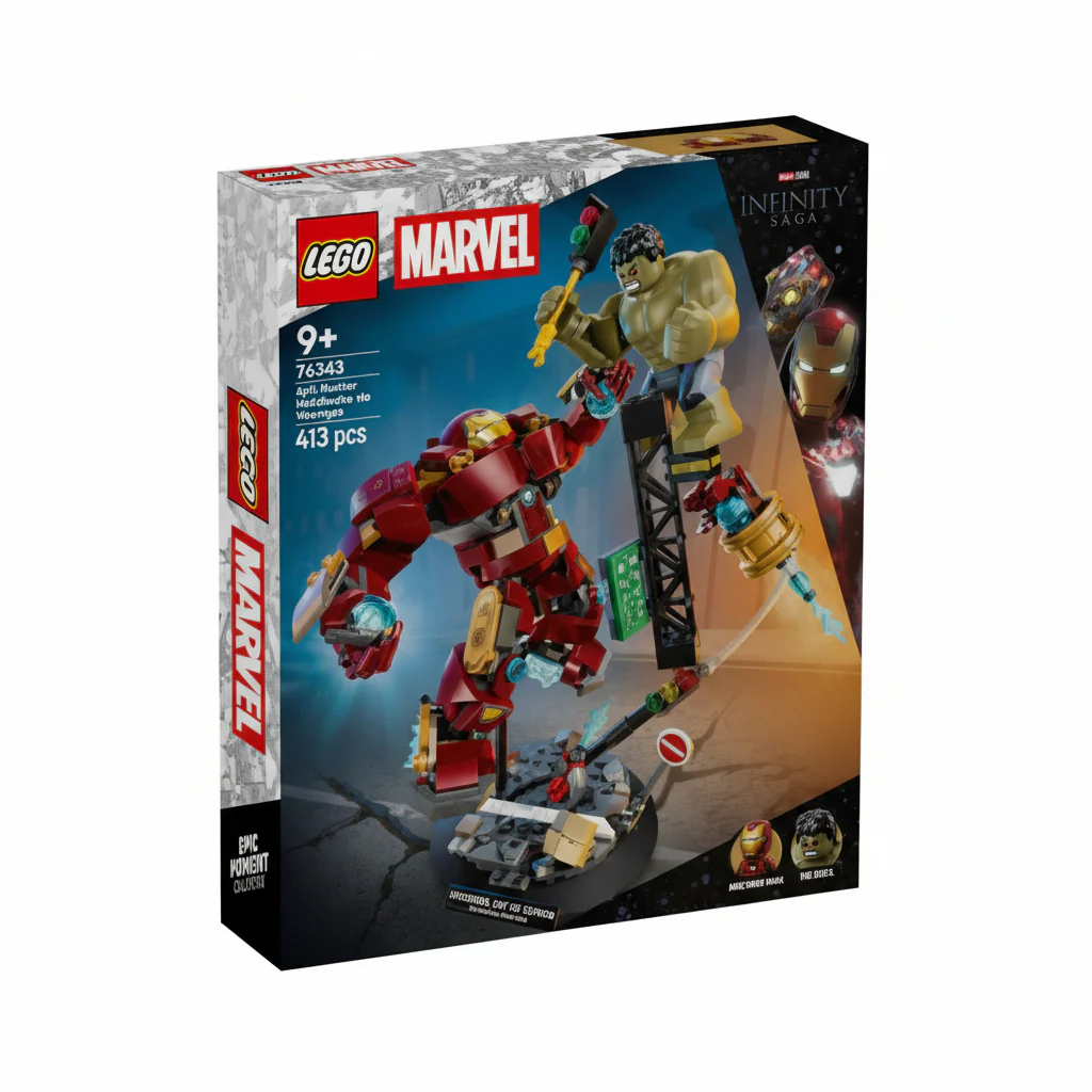 Lego Marvel Epic Battle: Hulkbuster vs. The Hulk 76343