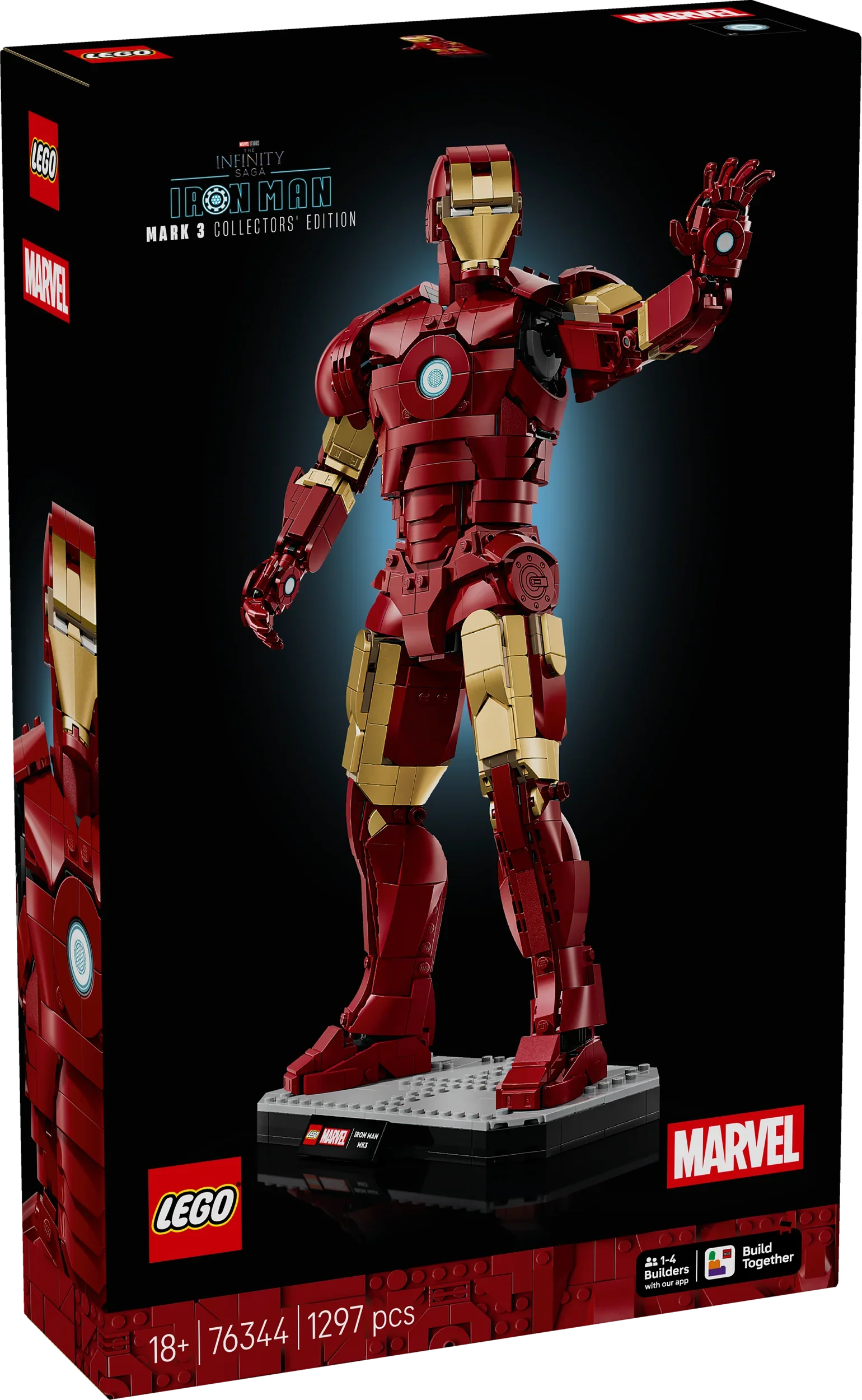 Lego Marvel Iron Man Mark 3 Collectors' Edition 76344