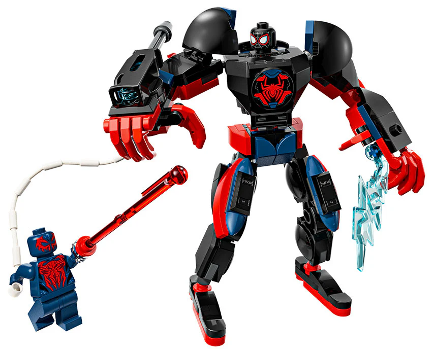 Lego Marvel Miles Morales Mech vs. Spider-Man 2099 76337 - Image 2