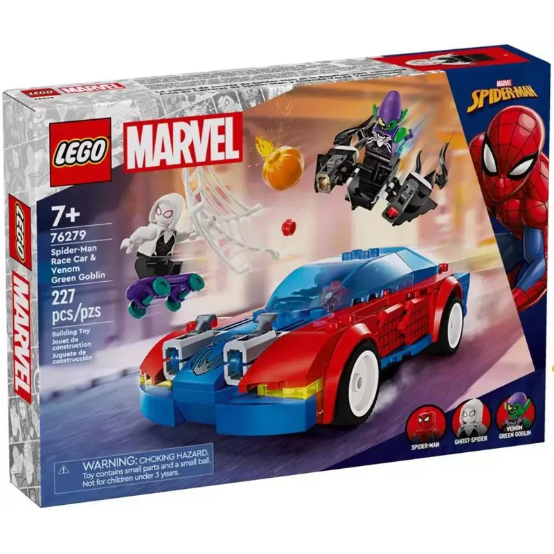 Lego Marvel Spider-Man Race Car & Venom Green Goblin 76279