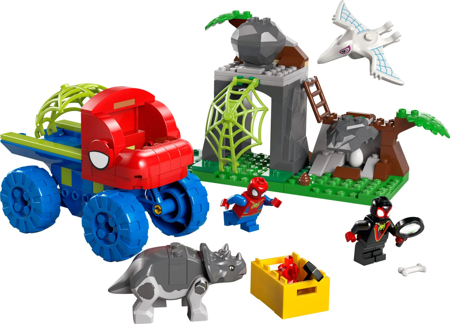 Lego Marvel Spidey Team Spidey Dino Crawler Rescue 11199 - Image 3