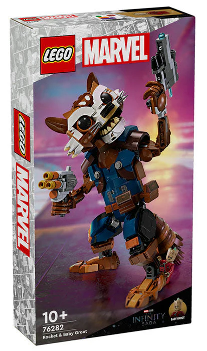 Lego Marvel Super Heroes Rocket & Baby Groot 76282