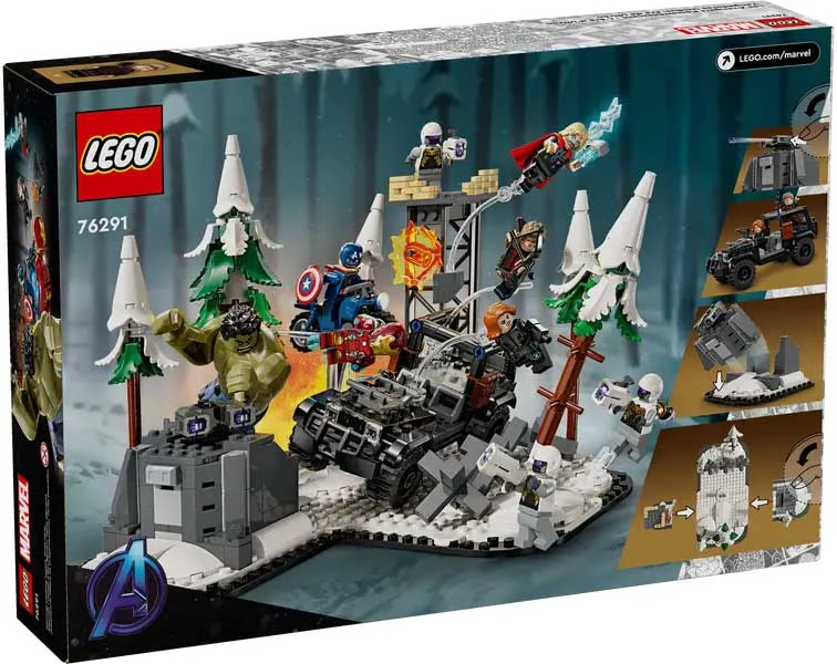 Lego Marvel The Avengers Assemble: Age of Ultron 76291