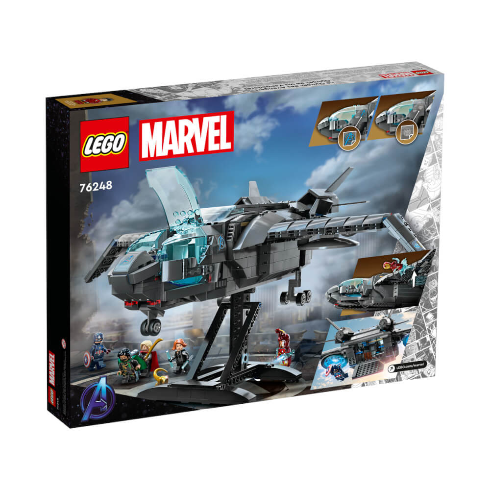 Lego Marvel The Infinity Saga Quinjet Avengers 76248