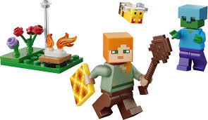 Lego Minecraft Alex's Campfire Conflict - Image 2