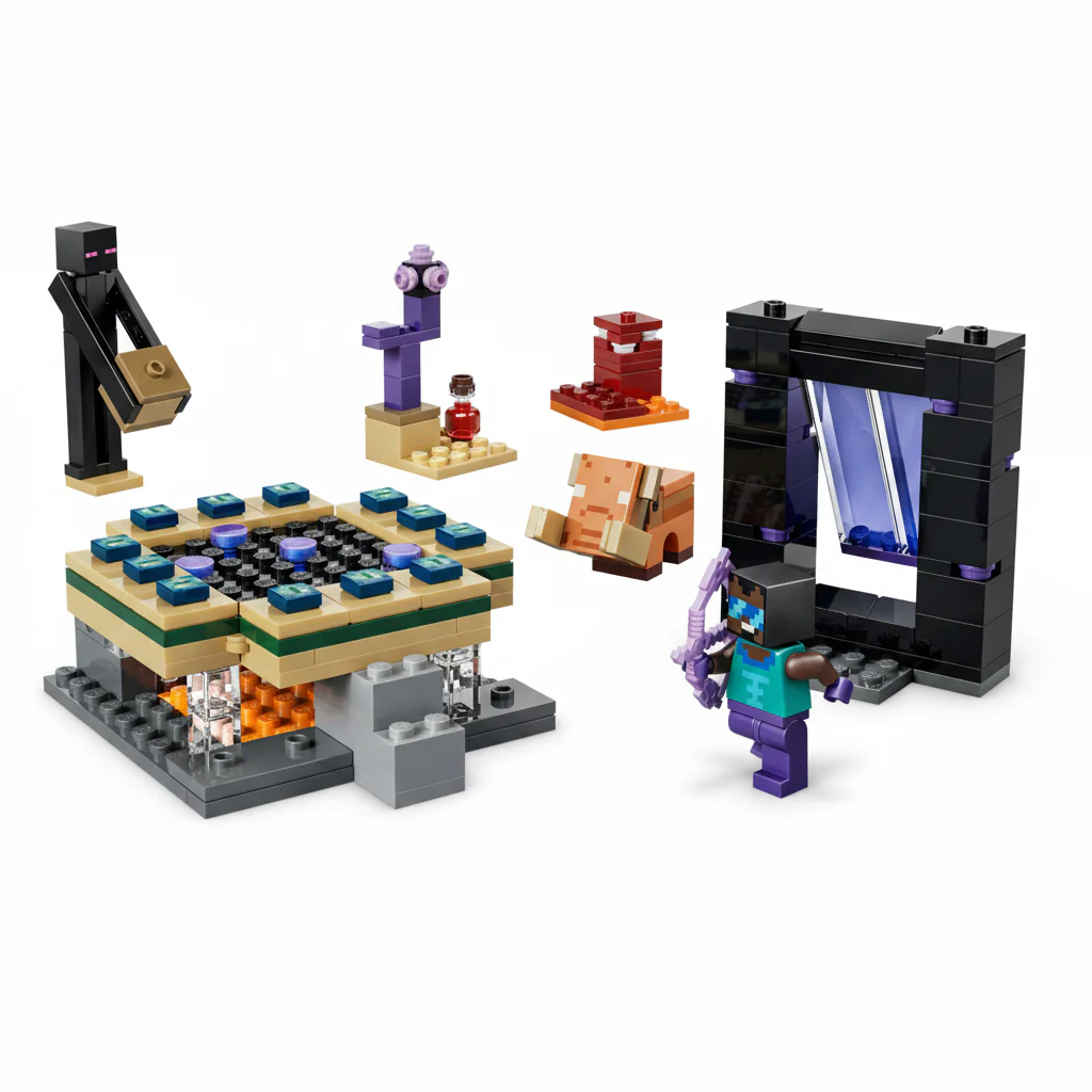 Lego Minecraft Nether & End Portal Journey 21584 - Image 2