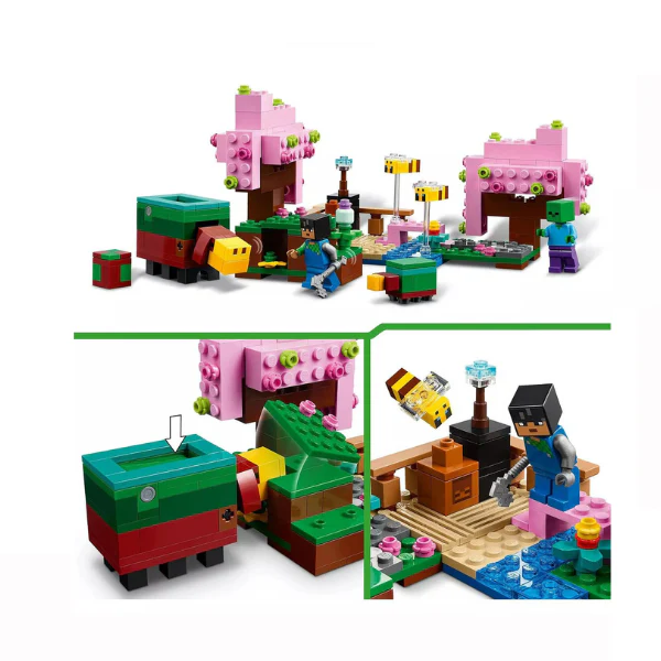 Lego Minecraft The Cherry Blossom Garden 21260 - Image 3