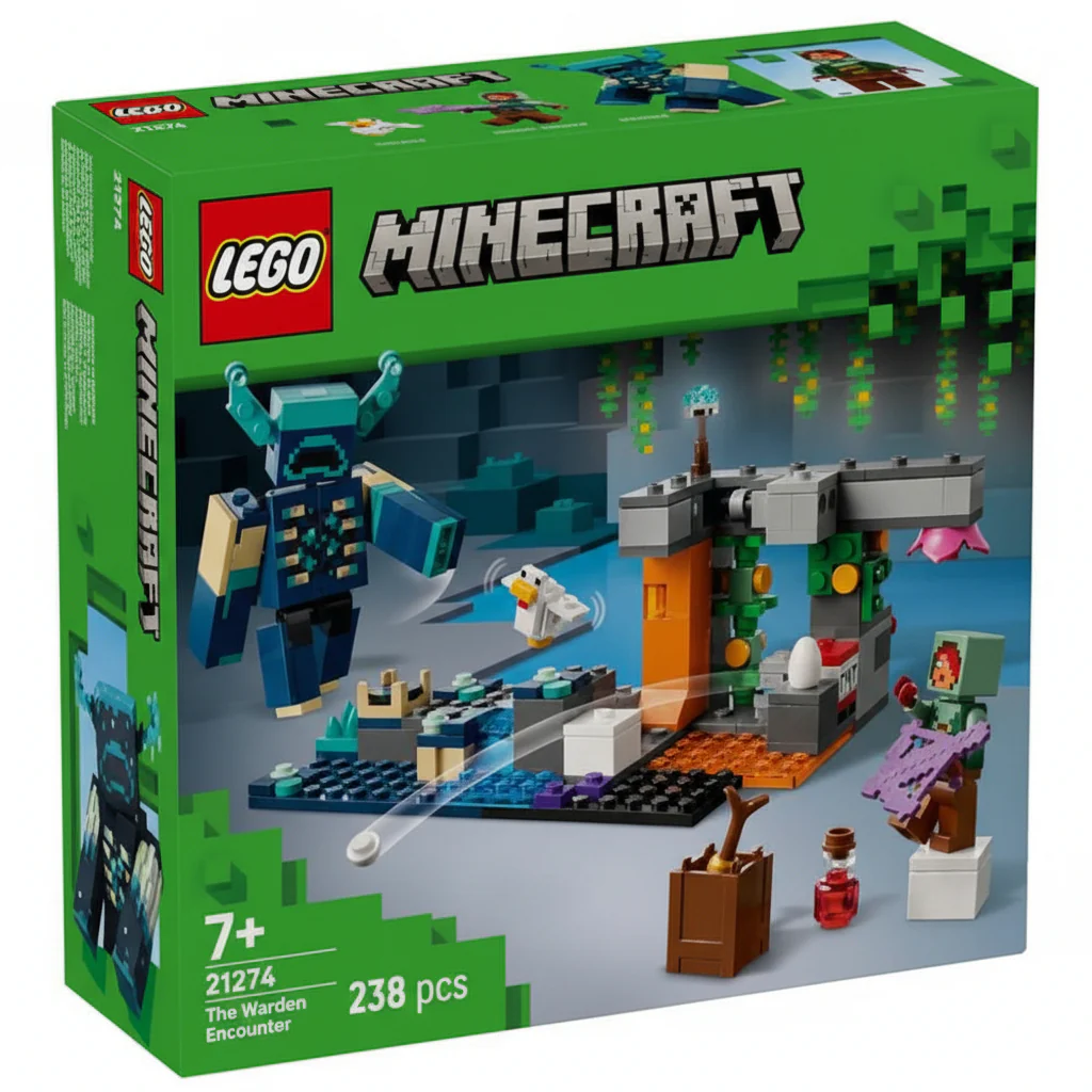Lego Minecraft The Warden Encounter 21274