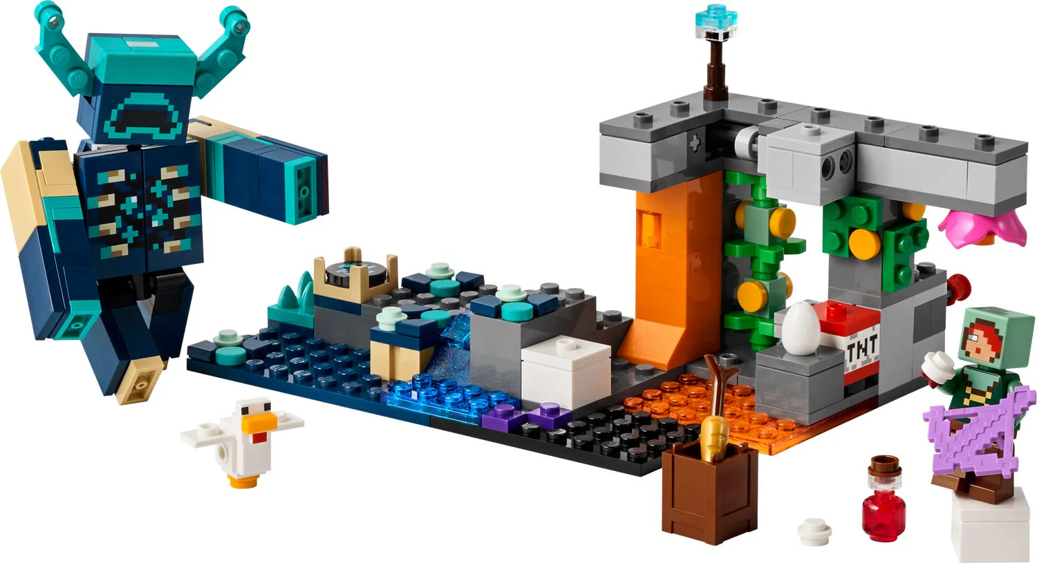 Lego Minecraft The Warden Encounter 21274 - Image 3