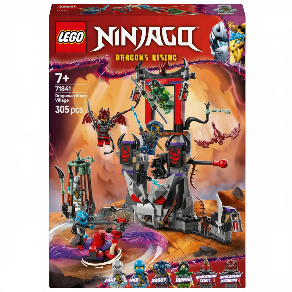 Lego Ninjago Dragonian Storm Village 71841