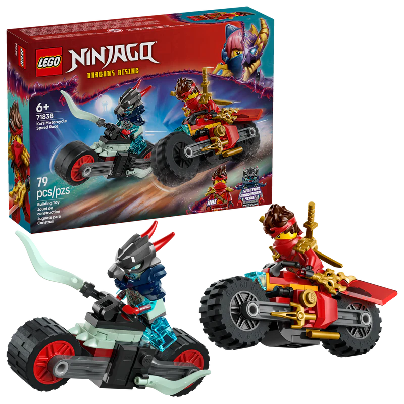 Lego Ninjago Kai's Motorcycle Speed Race 71838 - Image 2