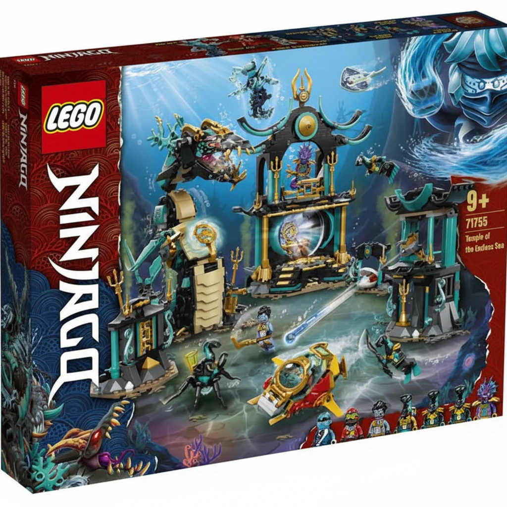 Lego Ninjago Temple of The Endless Sea 71755