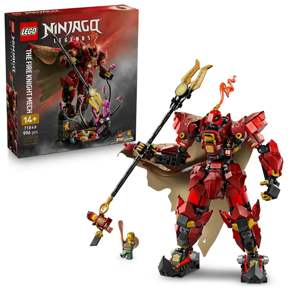 Lego Ninjago The Fire Knight Mech 71846 - Image 2
