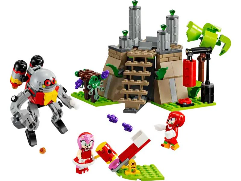 Lego Sonic The Hedgehog Knuckles and the Master Emerald Shrine 76998 - Image 2