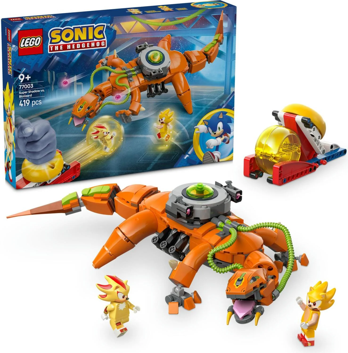 Lego Sonic The Hedgehog Super Shadow VS Boilizard 77003 - Image 2
