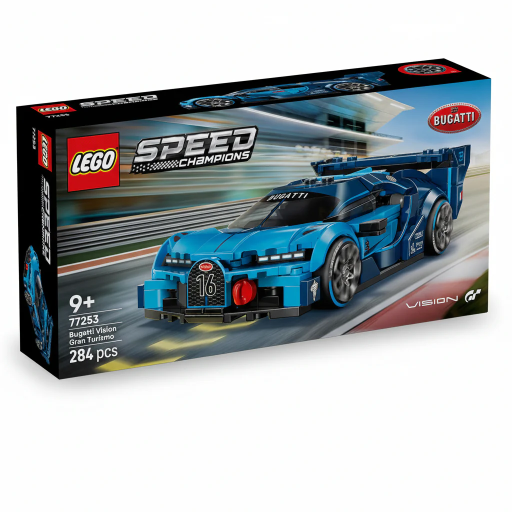 Lego Speed Champions Bugatti Vision Gt Hyper Sports Car 77253