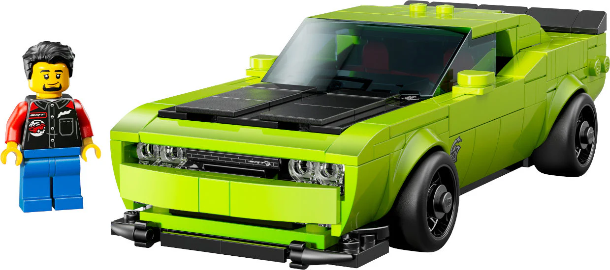 Lego Speed Champions Dodge Challenger SRT Hellcat 77237 - Image 2