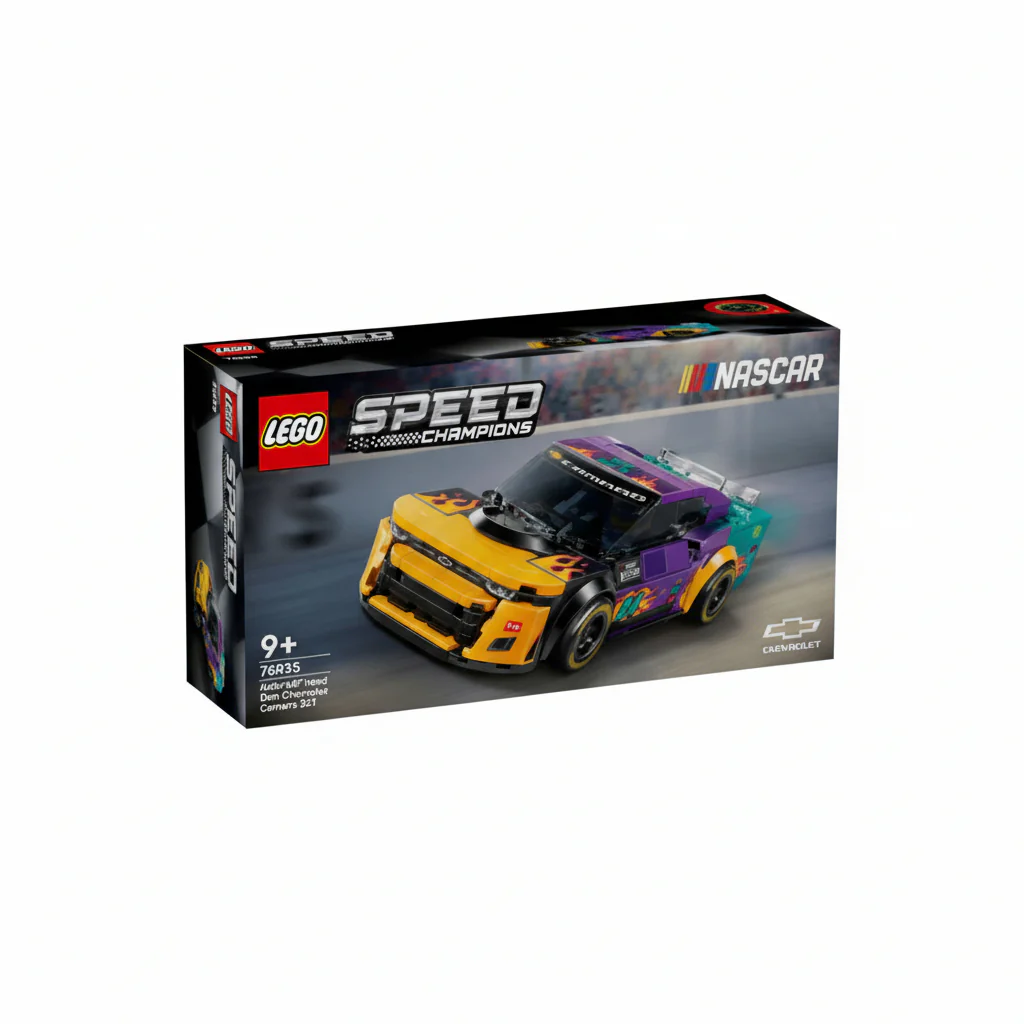 Lego Speed Champions NASCAR Next Gen Chevrolet Camaro ZL1 76935
