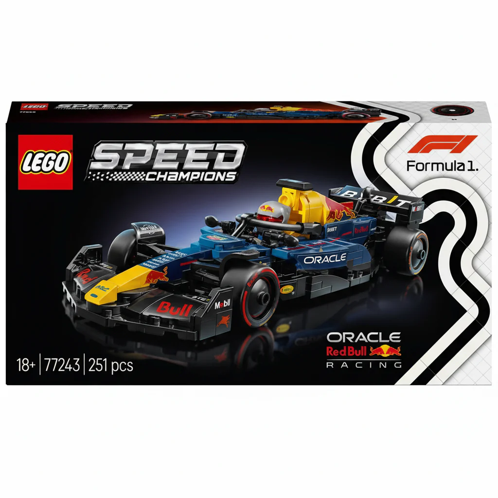Lego Speed Champions Oracle Red Bull Racing RB20 F1 Race Car 77243