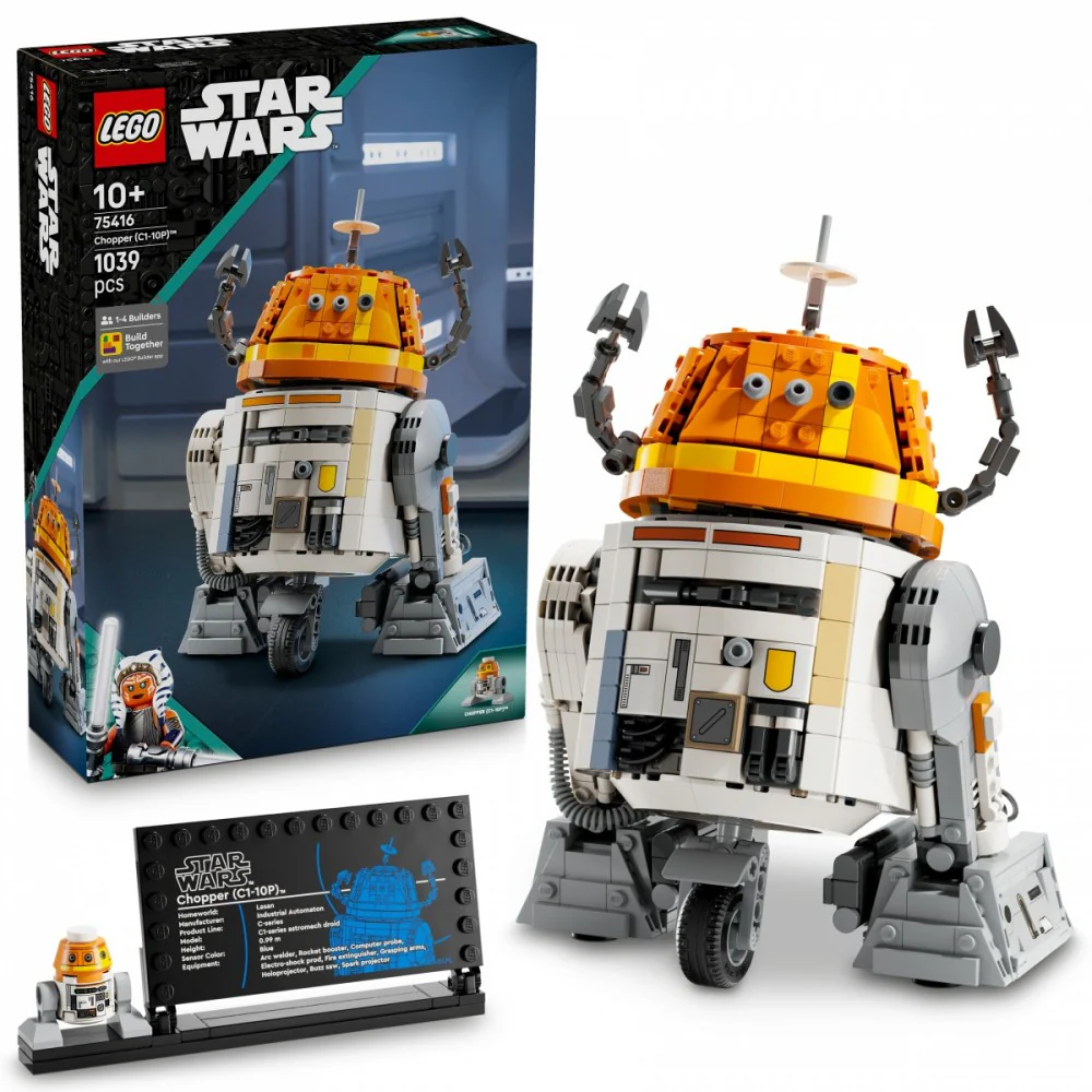 Lego Star Wars Chopper (C1-10P) Astromech Droid 75416 - Image 2