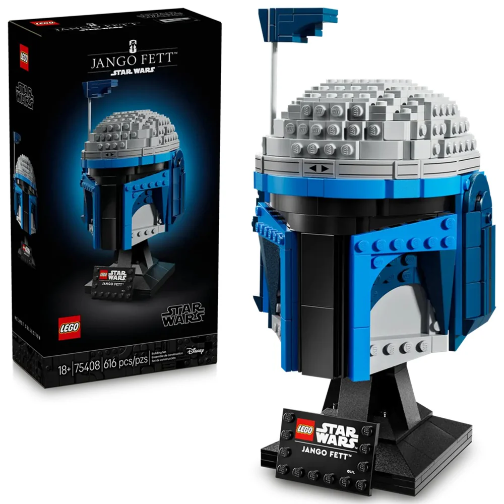 Lego Star Wars Jango Fett Helmet 75408 - Image 2