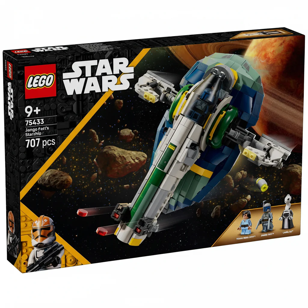 Lego Star Wars Jango Fett's Starship 75433