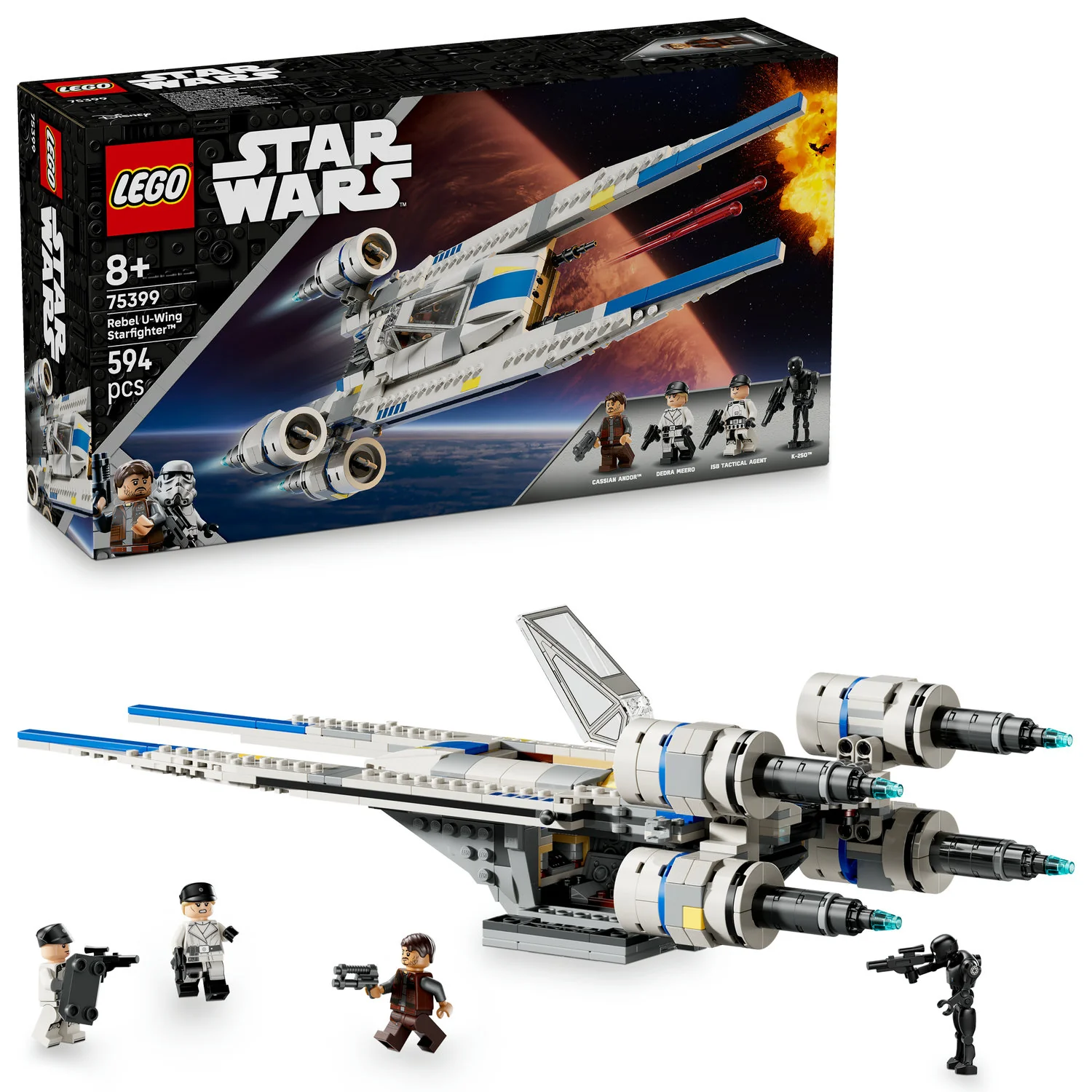 Lego Star Wars Rebel U-Wing Starfighter 75399 - Image 2