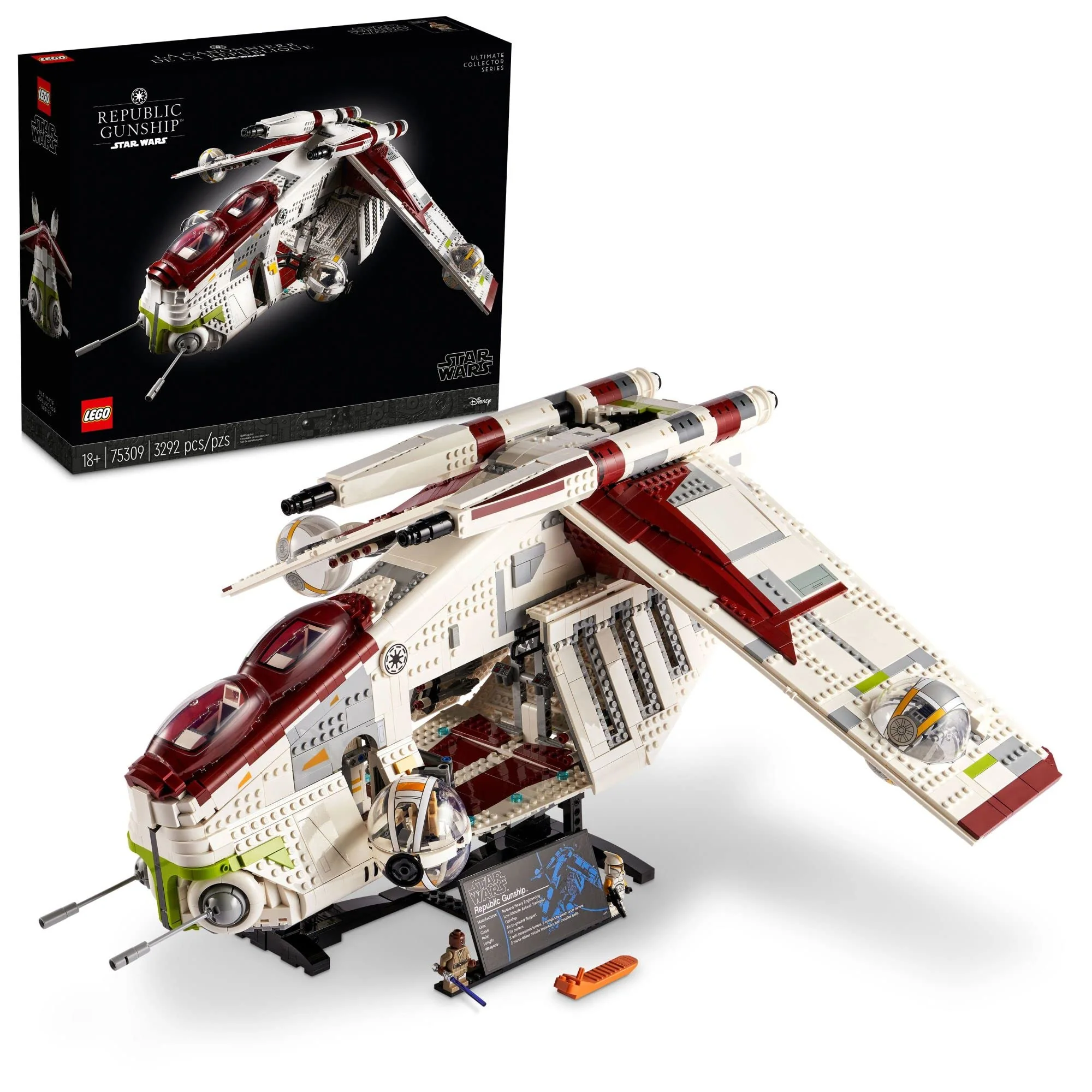 Lego Star Wars Republic Gunship 75309 - Image 3