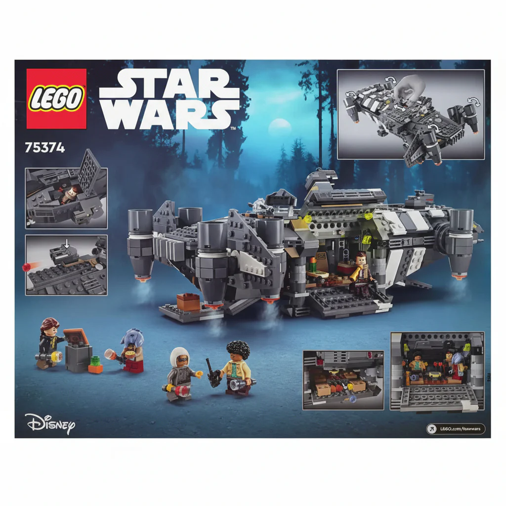 Lego Star Wars The Onyx Cinder 75374