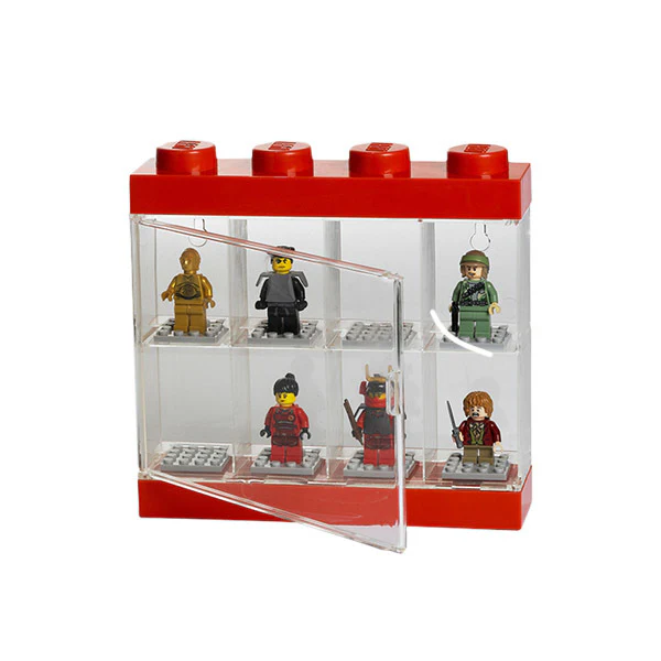 Lego Storage Minifigure Display Case Red 4065 - Image 3