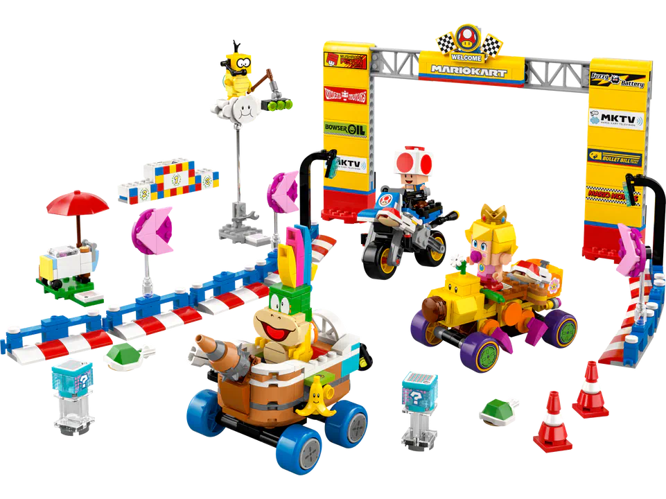 Lego Super Mario Baby Peach & Grand Prix Set 72036 - Image 3