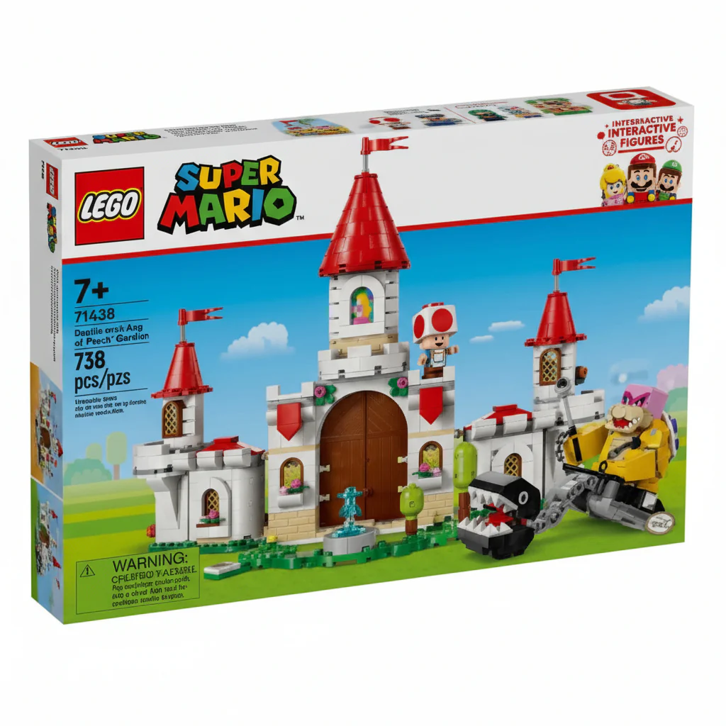 Lego Super Mario Battle Roy Peach's Castle 71435