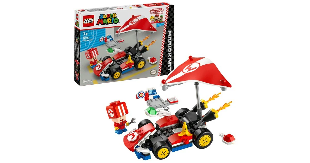 Lego Super Mario Mario Kart Standard Kart 72032 - Image 2