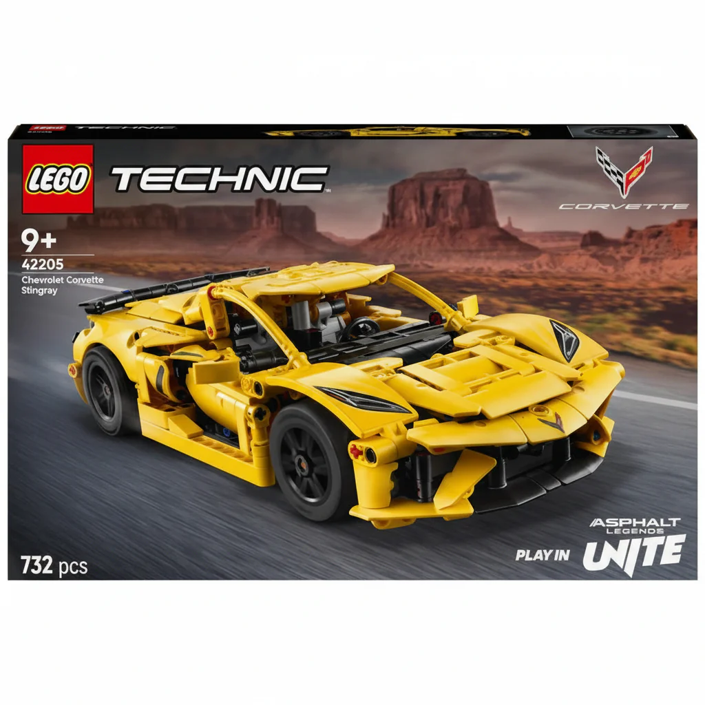 Lego Technic Chevrolet Corvette Stingray 42205