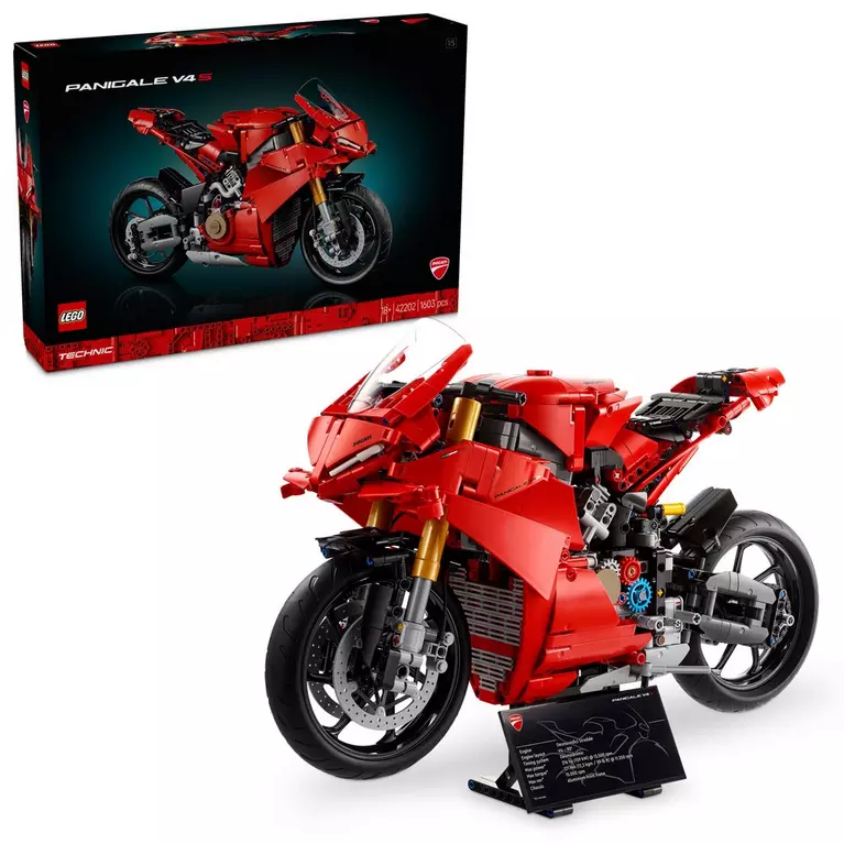 Lego Technic Ducati Panigale V4 S Motorcycle 42202 - Image 2