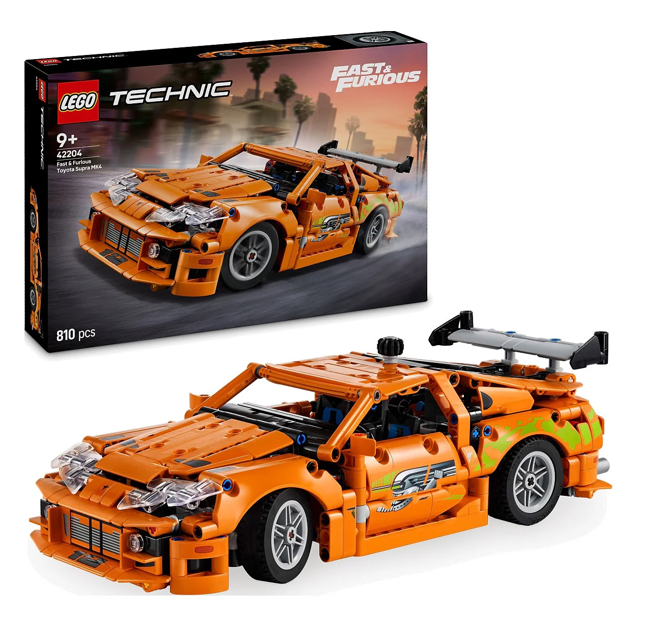 Lego Technic Fast & Furious Toyota Supra MK4 42204 - Image 2