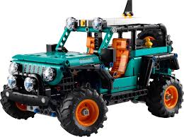 Lego Technic Jeep Wrangler Rubicon SUV 42227 - Image 2